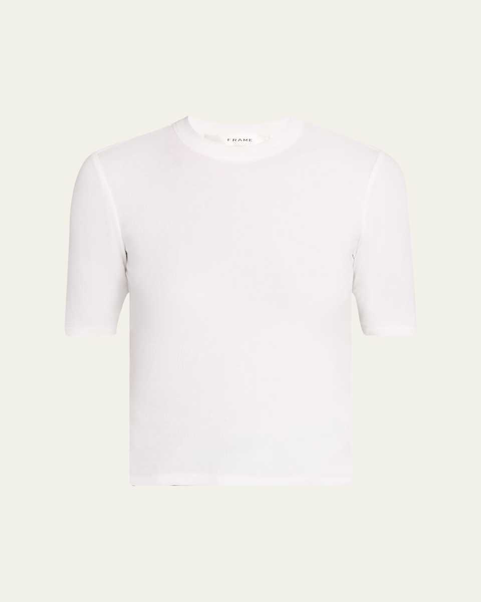 Ribbed Crewneck T